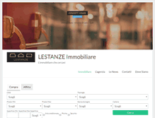 Tablet Screenshot of lestanze.org